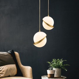 North Europe simple modern LED Adjustable Ball Pendant Lamp