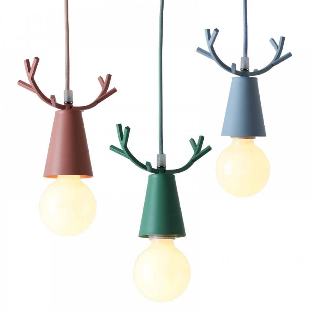 Restaurant Bar Clothing Store Art Decor Antlers Style Pendant Lamp