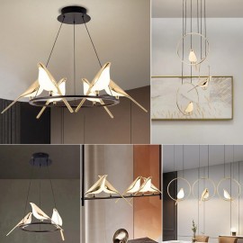 Restaurant villa club coffee shop dining room living room Bird style pendant lamp