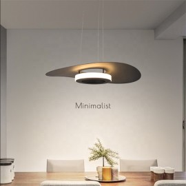 Postmodern Unique Creative Chandelier LED Pendant linear lamp