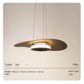 Postmodern Unique Creative Chandelier LED Pendant linear lamp