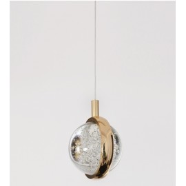 Residential modern crystal decor pendant light Crystal Ball Pendant light