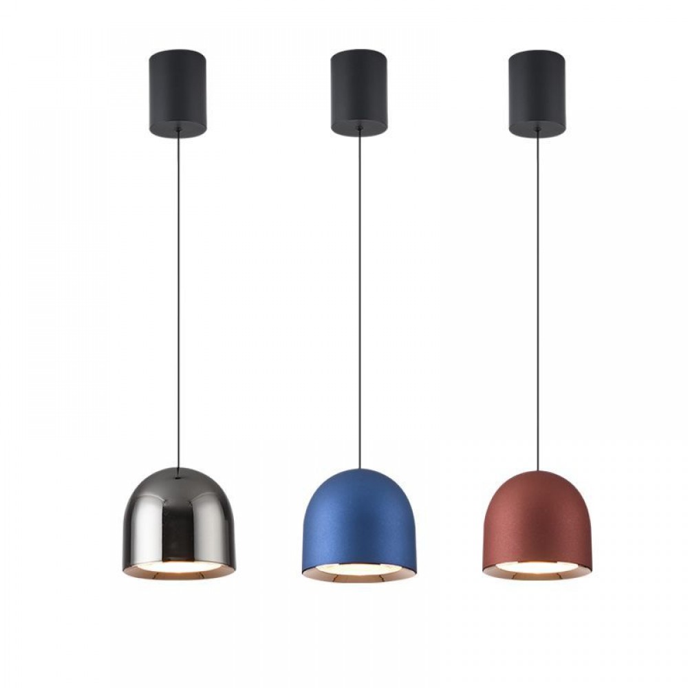 Fashion blue Brown black surface color Modern art Suspended light