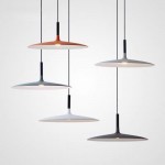 Ultra thin shape minimalism design Nordic style Pendant light 