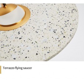 Terrazzo Lampshade Living room Nordic style Suspended light 