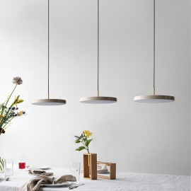 Ultra thin shape Nordic minimalism LED Pendant hanging lamp