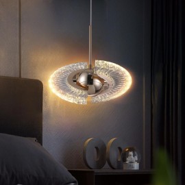 Designer rotating small droplight light luxury Acrylic Adjustable Pendant Lamp