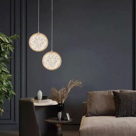 Simple Design Living Room Home Decorative Acrylic bubble LED Pendant Lamp