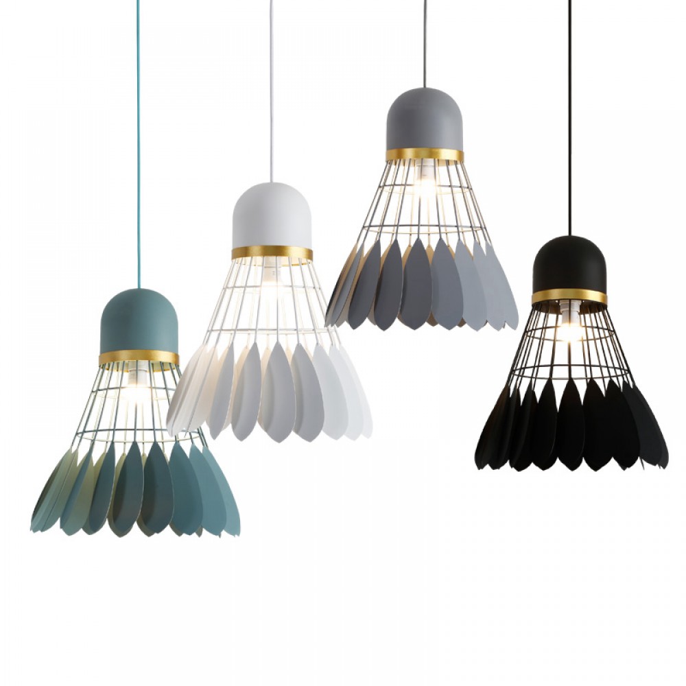 Chandelier bedroom bedside balcony Badminton Style Pendant Lamp