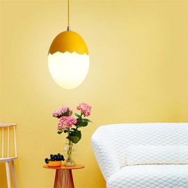 Hanging Lighting For Dining Room Decoration Egg Style Pendant Lamp