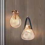 Acrylic Hang Lamp Living Room 5W Gold Fashion Pendant Lamp