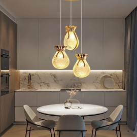 Acrylic Hang Lamp Living Room 5W Gold Fashion Pendant Lamp