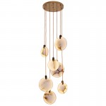 Small chandelier modern light luxury simple indoor Marble Chandelier Lamp