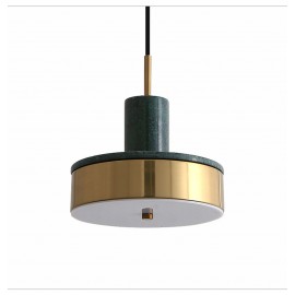 Modern simplicity copper pendant lamps LED Marble Hanging Lamp