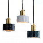 Nordic minimalist bedroom lamp light luxury creative Marble Pendant Light