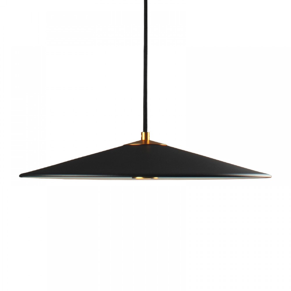 Black Single Head Minimalist Decoration LED Modern Hanging Light