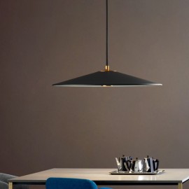 Black Single Head Minimalist Decoration LED Modern Hanging Light