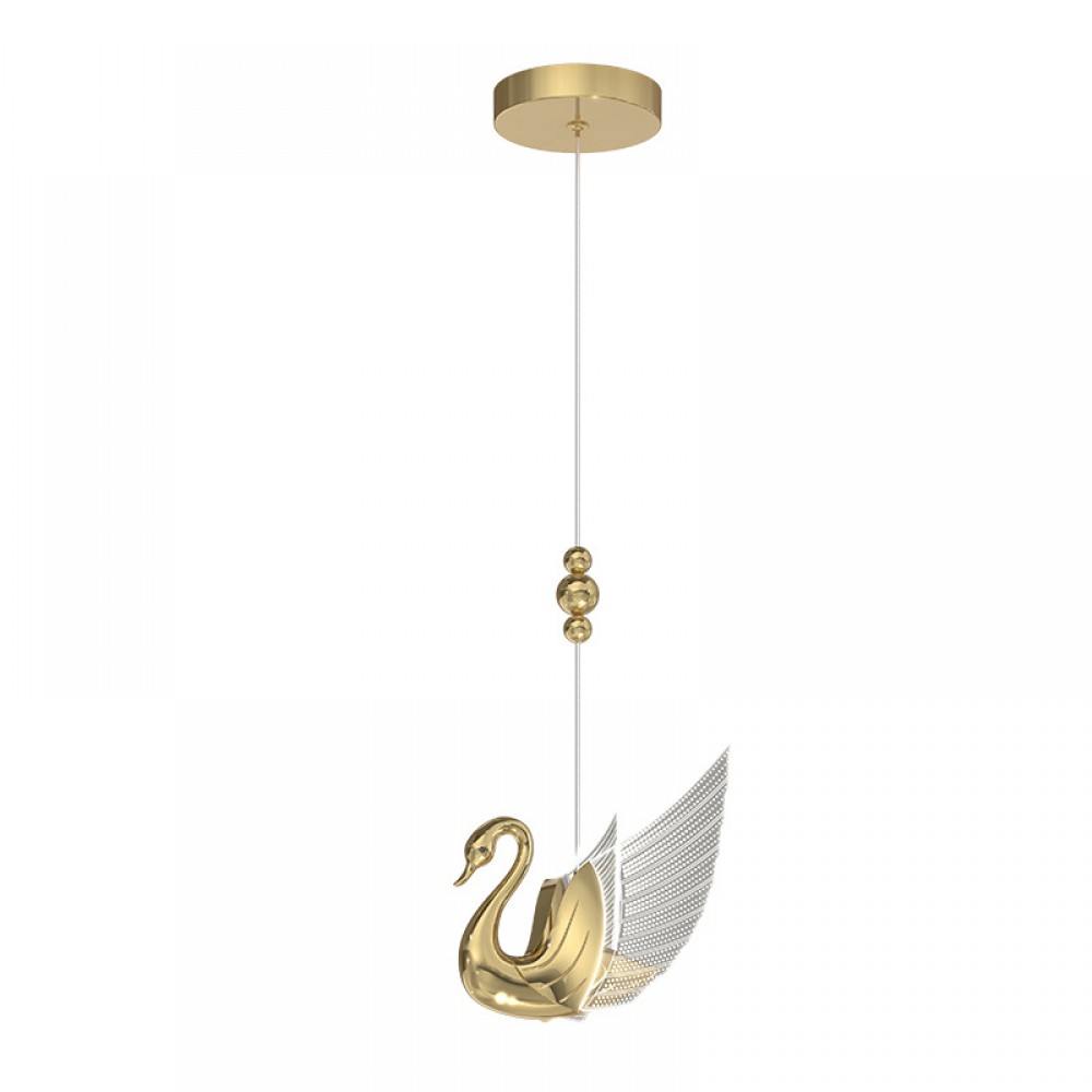 Vintage Living Room Pendant Lamps Luxury Modern Swan Style Pendant Lamp