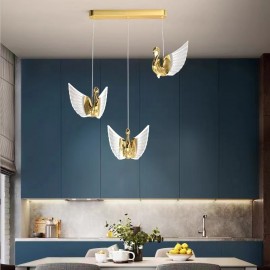 Vintage Living Room Pendant Lamps Luxury Modern Swan Style Pendant Lamp