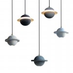 Creative cement Nordic minimalist LED Terrazzo Pendant Lamp