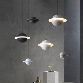 Creative cement Nordic minimalist LED Terrazzo Pendant Lamp