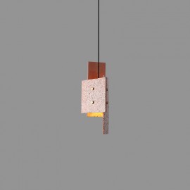 Living Room Dinning Bedroom Concrete Terrazzo Suspended Lamp