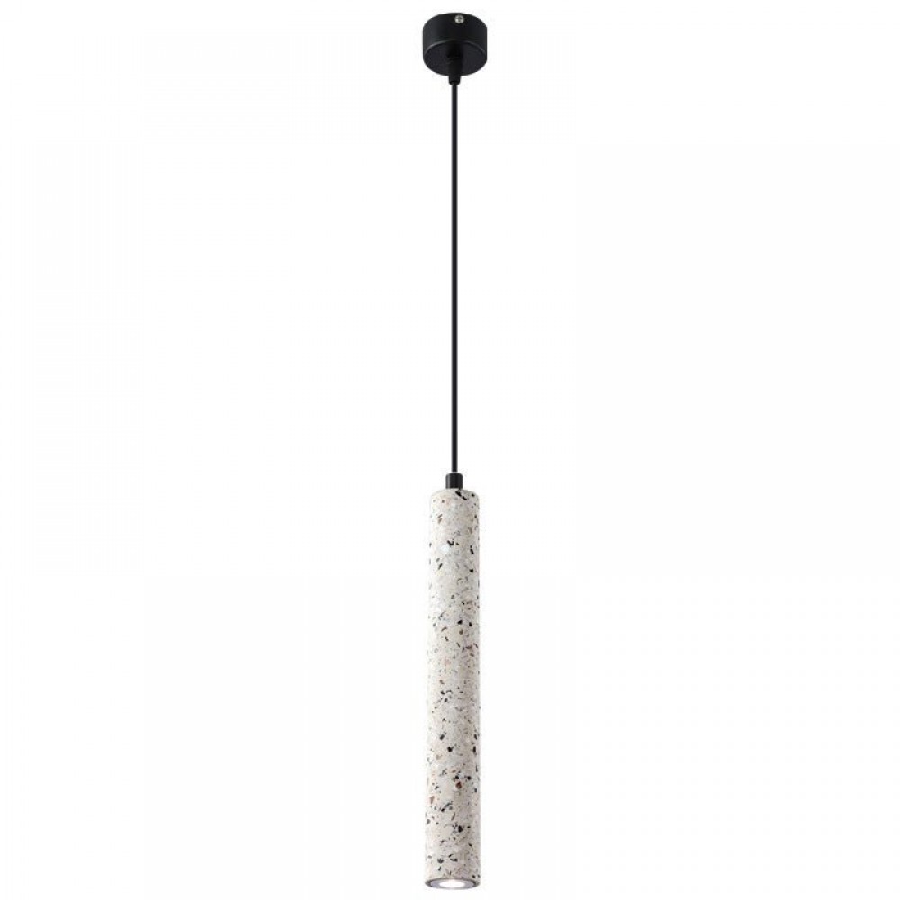 Nordic minimalism decorative design Terrazzo Tube Pendant Lamp