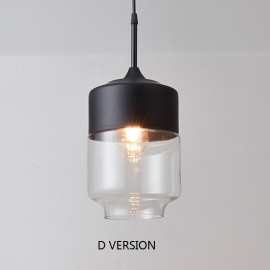 Home Hotel Decoration Kitchen Living Room Bedroom Glass E27 Pendant Lamp