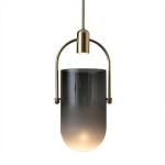 Luxury Dining Lamp Manger Vintage Glass LED Pendant Light