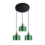 Nordic personality restaurant creative modern minimalist Green Lampshade Pendant Lamp