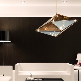 Smoky gray amber Creative Personality Guest Restaurant Luxury Pendant Lamp