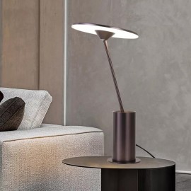 Modern Black Lamp Shade Desk Lamp Home Decorative Night Light Bedside Art Iron LED Table Lamp