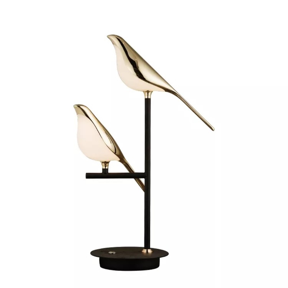 Nordic Art Unique Luxury Bird Decorative Bedroom Bird LED Table Lamp 