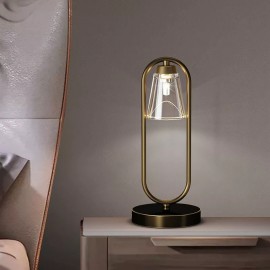 Bedside Nordic Study Lamp Minimalist Personality Atmosphere Decorative Lamps Brass LED Table Lamp