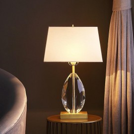 Modern Luxury bedside table lamps for Hotel Home Crystal Table Lamp