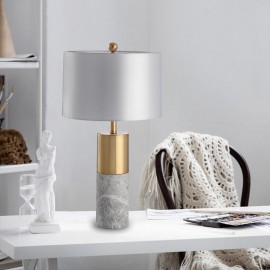 Led Light Modern Minimalist Bedroom Creative Bedside Fashion Marble Table Lamp