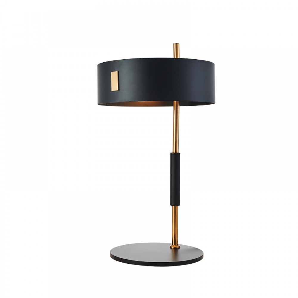 Nordic Black simple Decorative Bedroom Bedside Lamp led Fashion Table Light