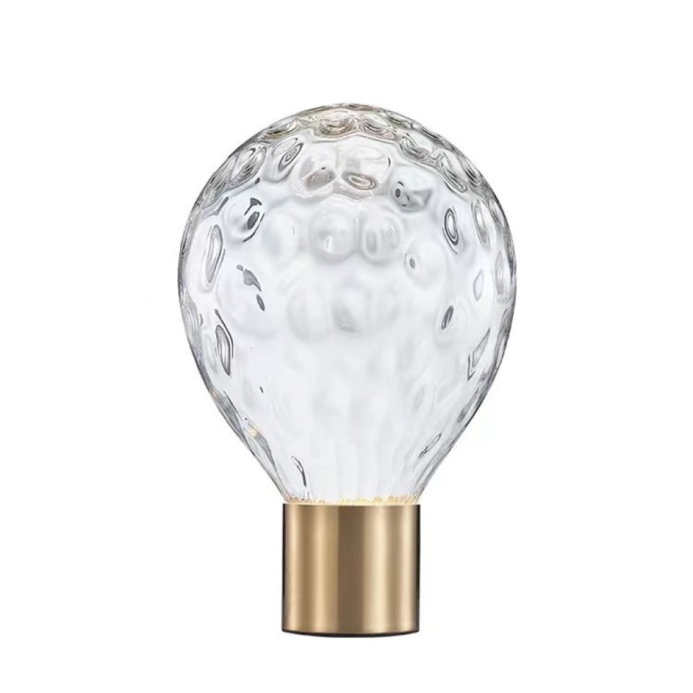 Modern Round Ball Shape LED Glass Living Room Led Glass Ball Table Lamp