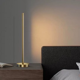 Simple Golden Living Room Modern Desk Light Luxurious Bedroom Reading LED Bar Night Light