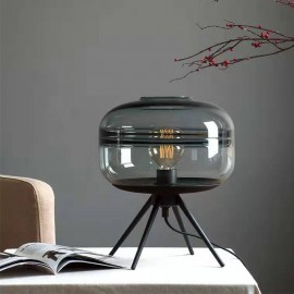 Postmodern Minimalist Art Crystal Glass Table Lamp Designer Creative Modern Glass Table Lamp 