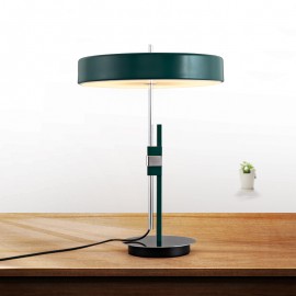 Post Modern Creative Simple Iron Table Light Dark Blue Nordic Design Modern LED Table Lamp