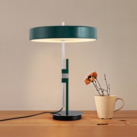 Post Modern Creative Simple Iron Table Light Dark Blue Nordic Design Modern LED Table Lamp