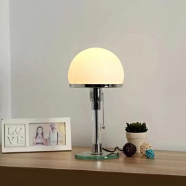 Danish Table Lamp Glass Minimalist Bedroom Bedside Nordic LED Table Lamp