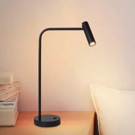 Hotel Project Bedroom Aluminum Table Lamp For Bedside Of LED Nordic Simple Table Lamp