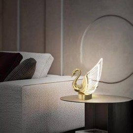 Nordic light luxury atmosphere floor lamp simple modern Swan Style LED Table Lamp