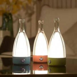 American Modern Creative Style Hotel Living Room Bedside Wine Bottle Style Table Lamp 