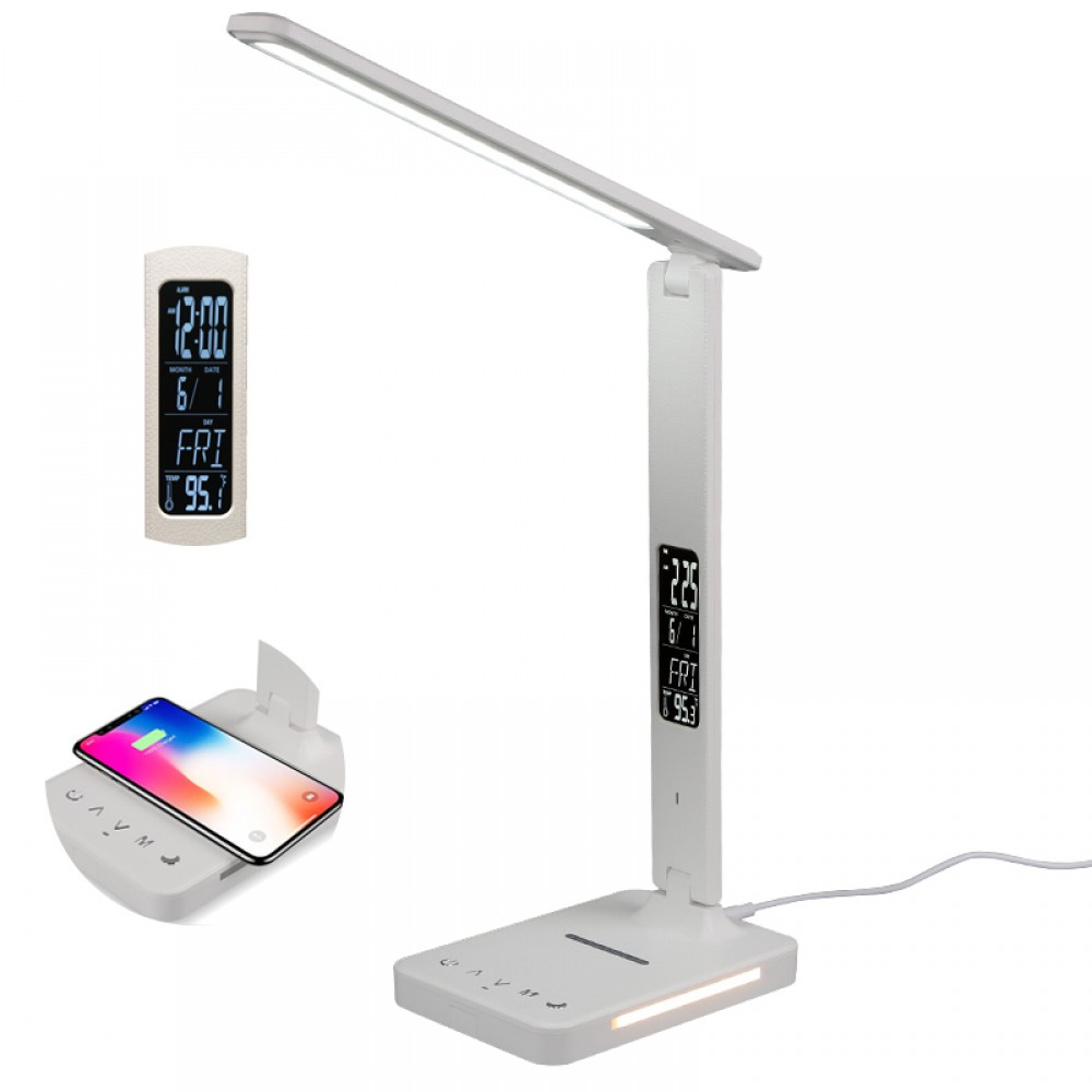 Modern desk light Wireless Charger 5 Lighting Touch Dimmable Levels LED Desk Lamp With Charger