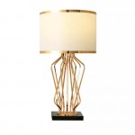 Popular Decoration Fabric Study Room Living room Bedroom Modern Home Table Lamp