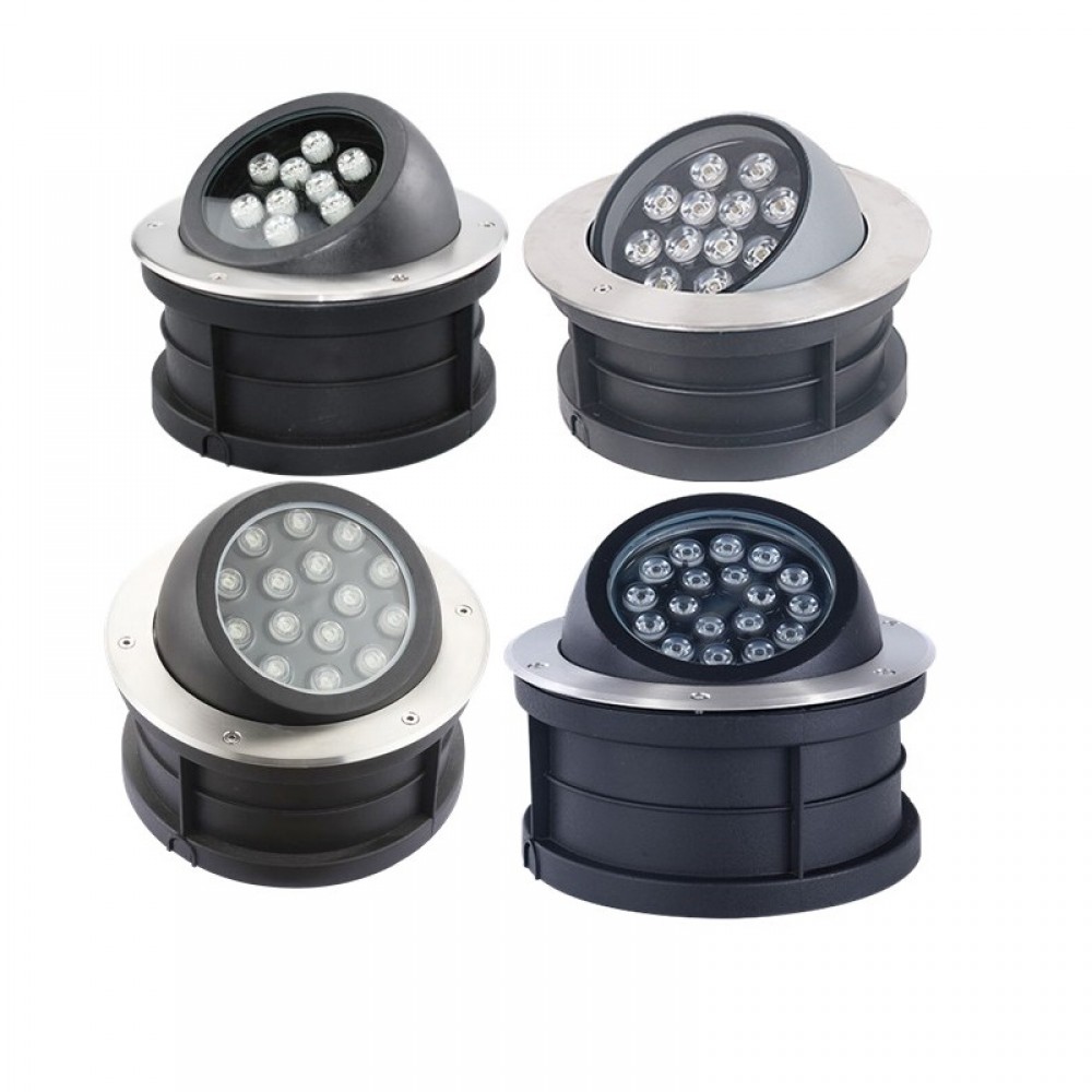 9W 12W 15W 18W LED adjustable underground light