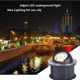 20W 30W COB LED adjustable underground light